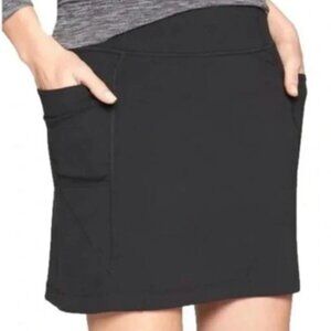 Athleta Excursion Black Skort Size X-Large Tall. Pockets. Tennis/pickleball/golf